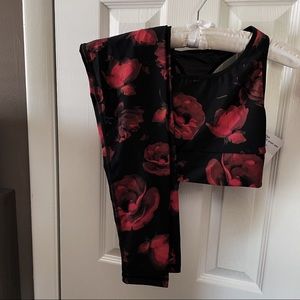 victoria’s secret sports bra + legging set